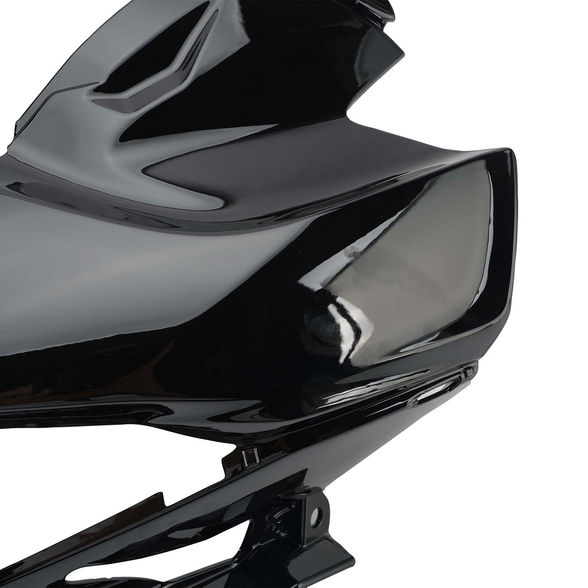Headlight Windshield Cover Fairing For Kawasaki Versys 1000 2019-2024 Black