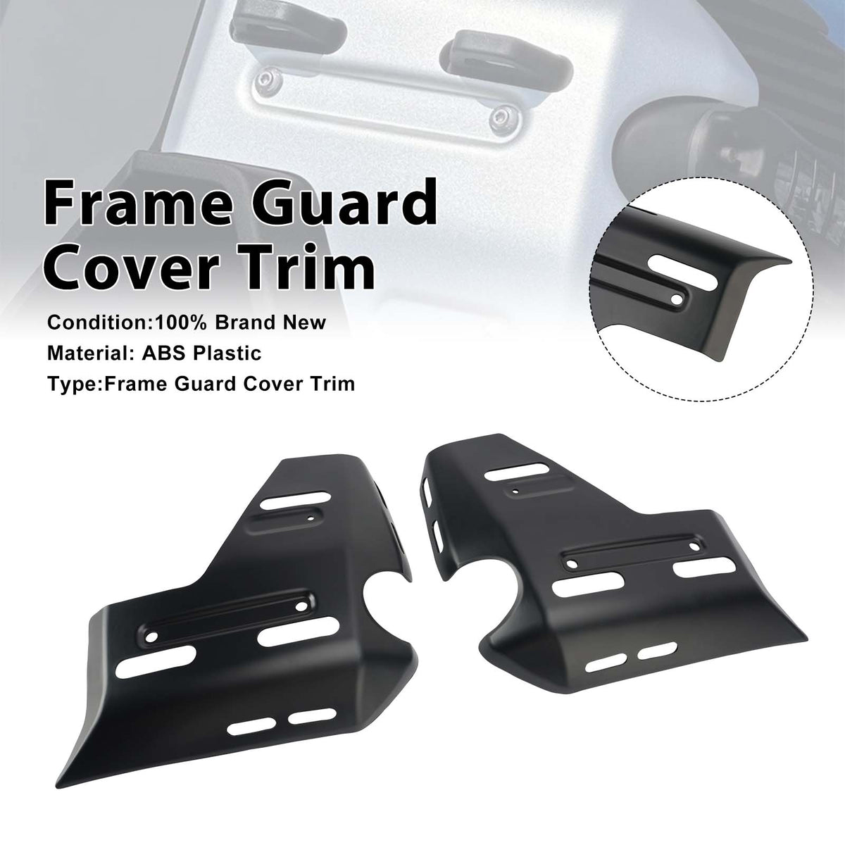 Frame Guard Side Cover Fairing For BMW R1300GS Adv 2025-2026 Matte Black