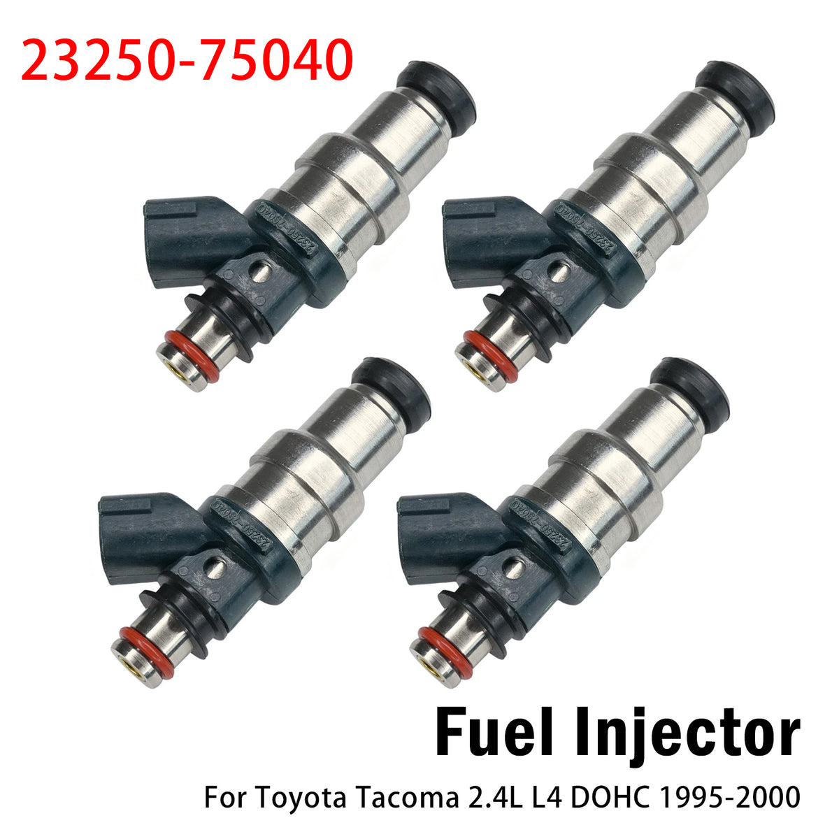 4Pcs Fuel Injector For Toyota Tacoma 2.4L L4 DOHC 1995-2000 23250-75040