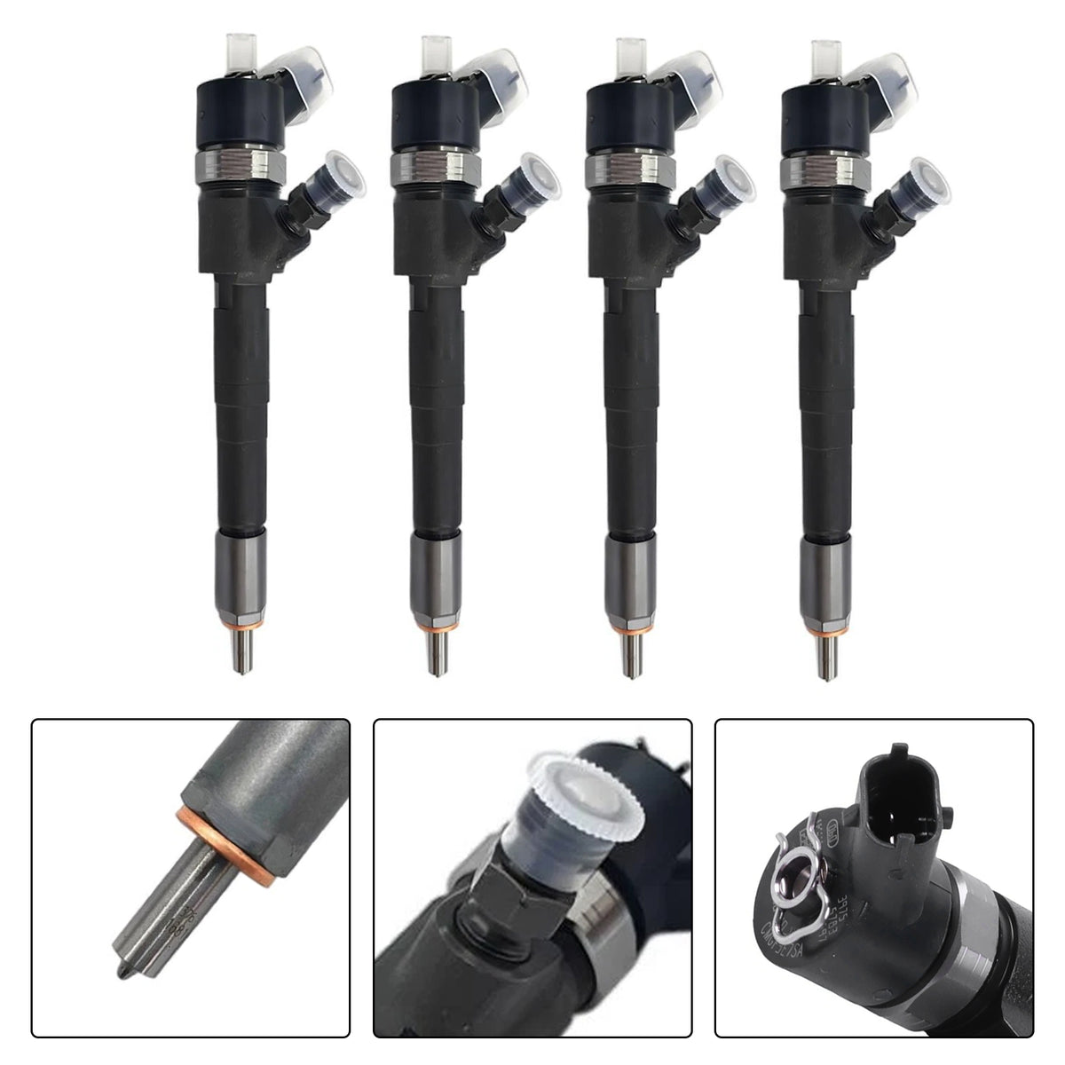 4Pcs Fuel Injector For Mahindra 2.2 L Diesel Engine 0445110310