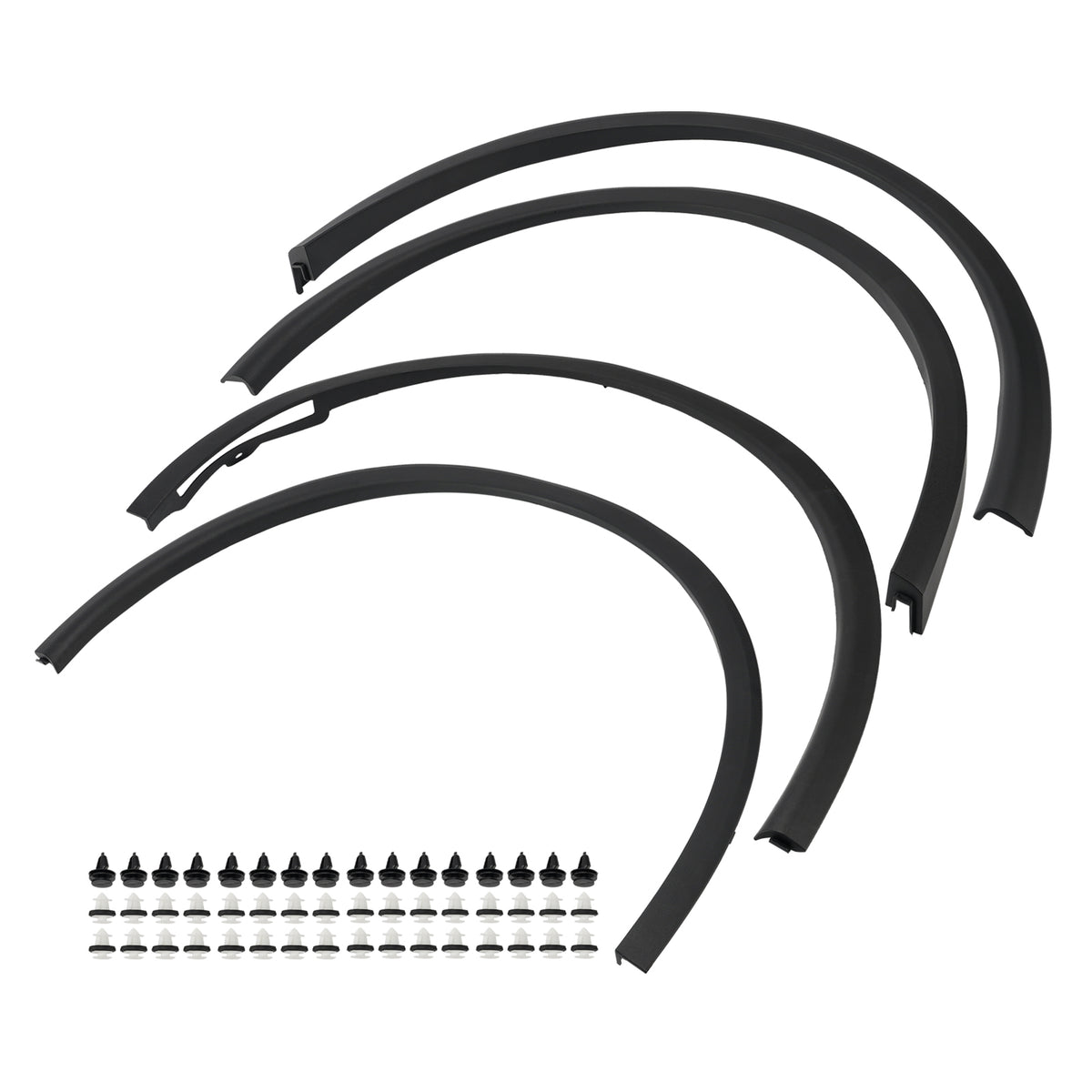4X Front Rear Fender Molding For Tesla Model Y 2025-2026