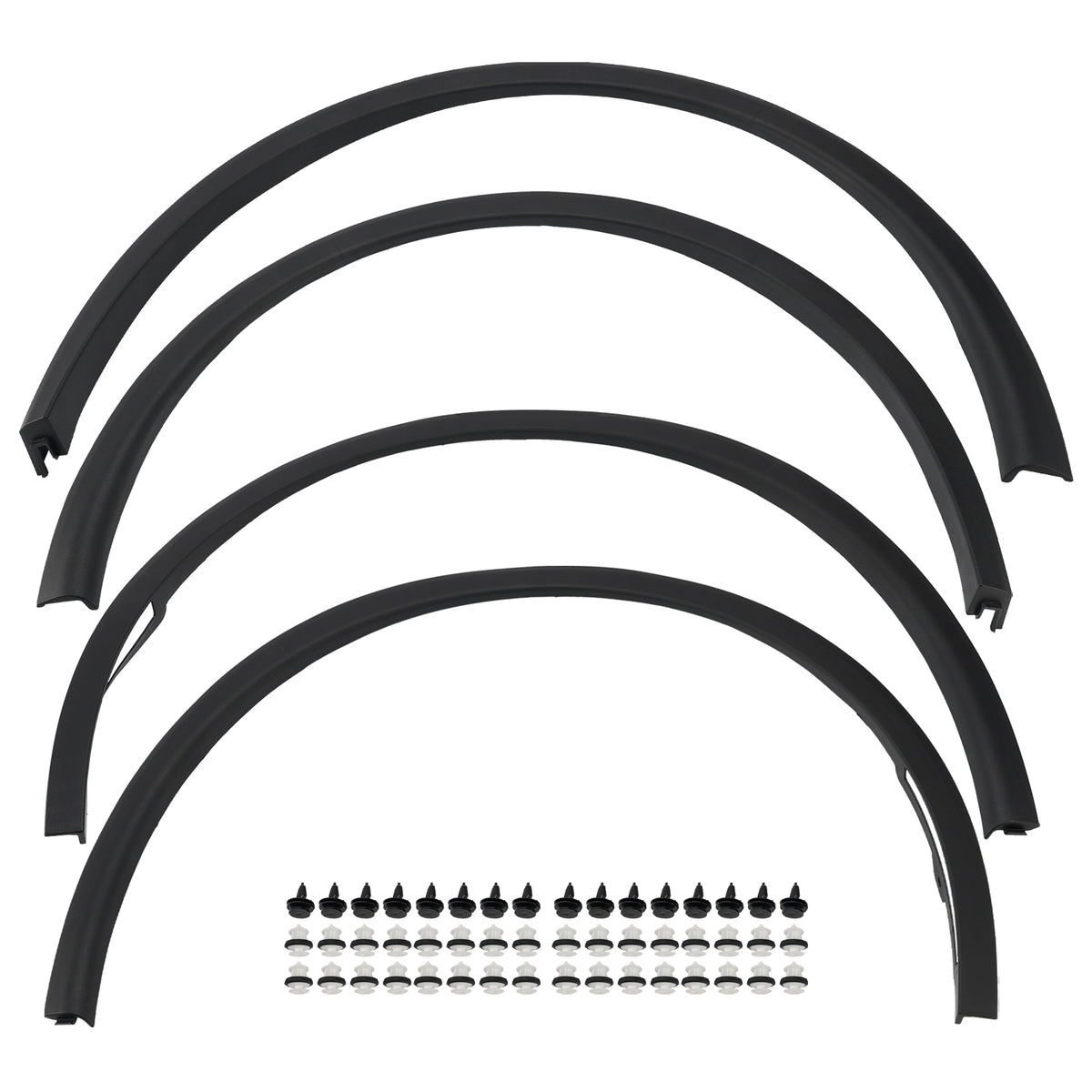 4X Front Rear Fender Molding For Tesla Model Y 2025-2026