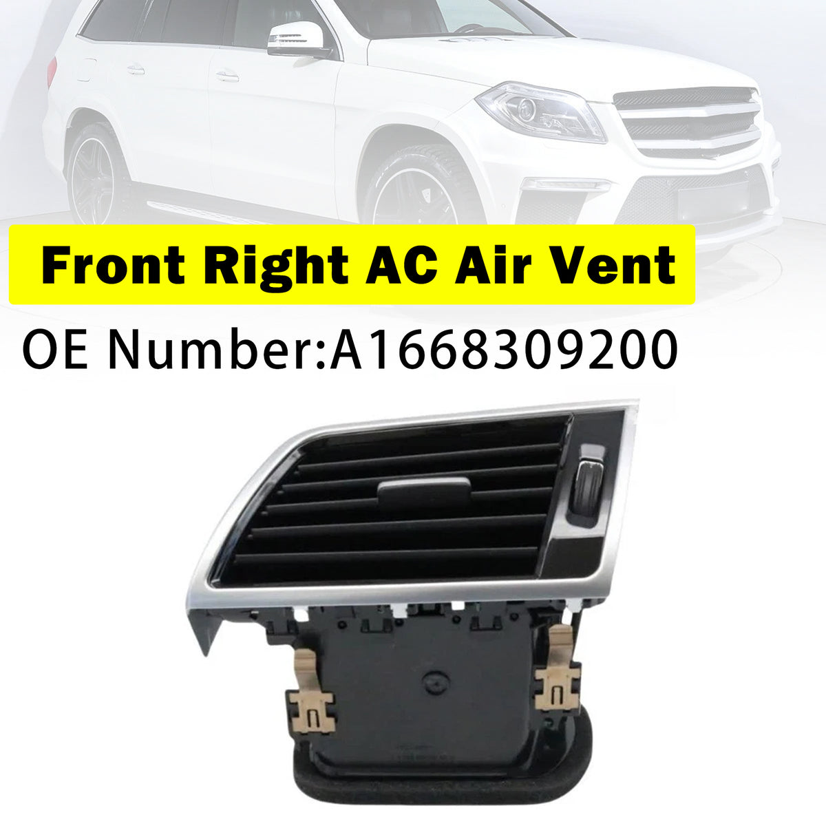 Front Right Air Vent A1668309200 For Mercedes Benz GLE C292 W166