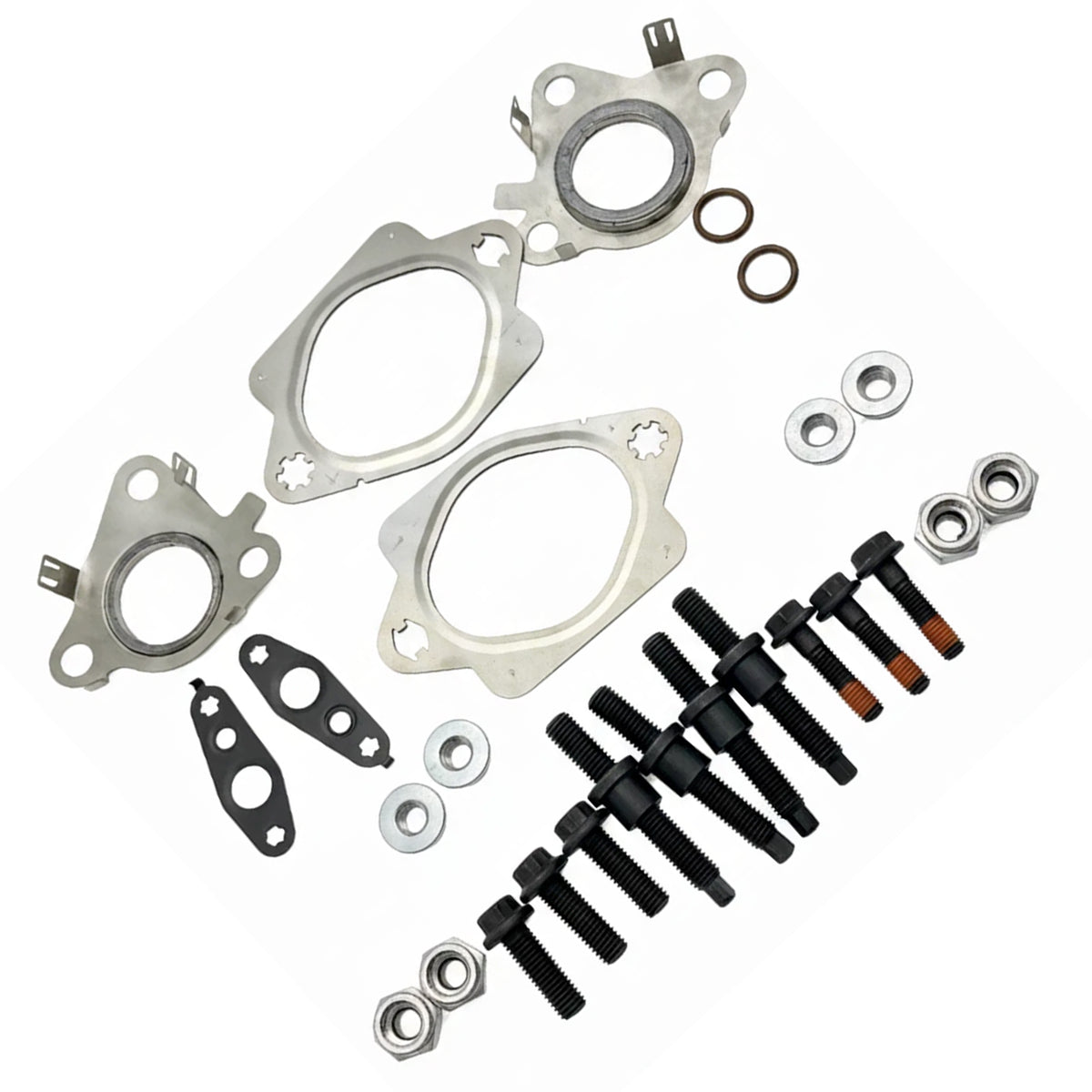 Exhaust Manifold to Turbo Hardware Stud Nut Kit for Ford 3.5L EcoBoost V6