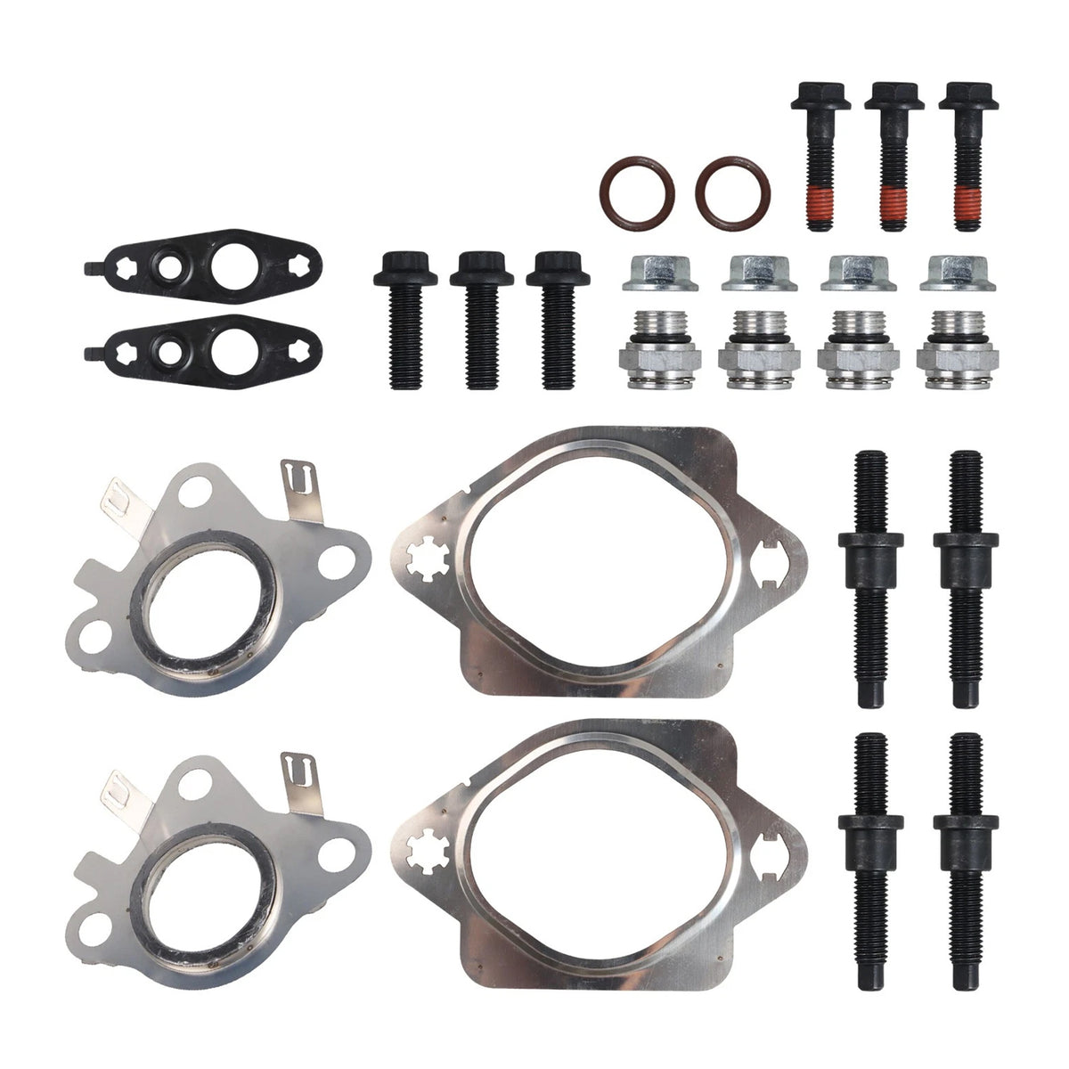 Exhaust Manifold to Turbo Hardware Stud Nut Kit for Ford 3.5L EcoBoost V6