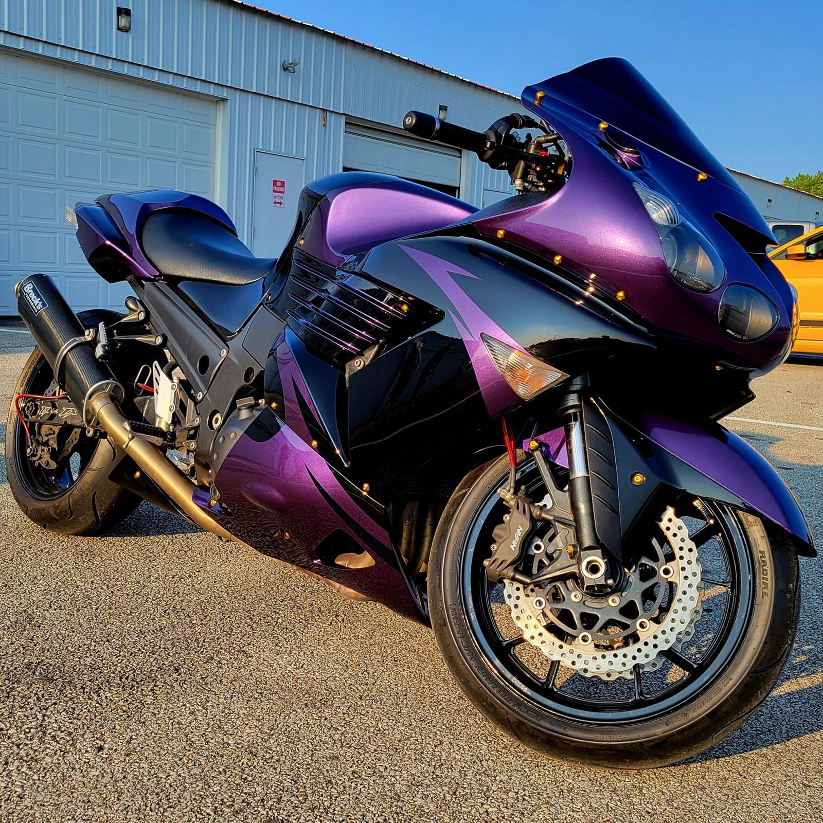 Injection Fairing Kit Bodywork fit For Kawasaki ZX14R ZZR1400 2006-2011