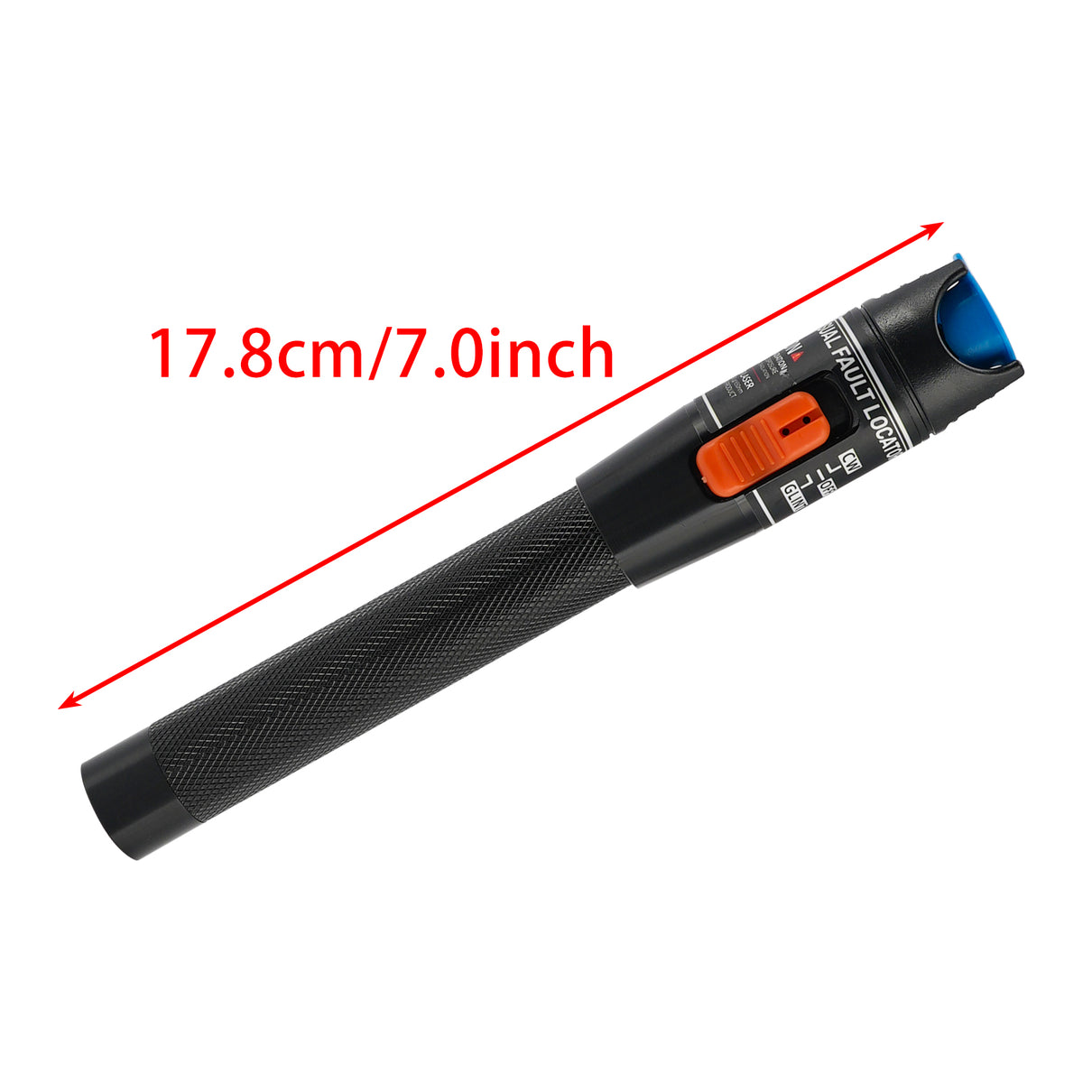 15MW Visual Fault Locator Fiber Optic Tester VFL Fiber Optic Cable Tester + FC