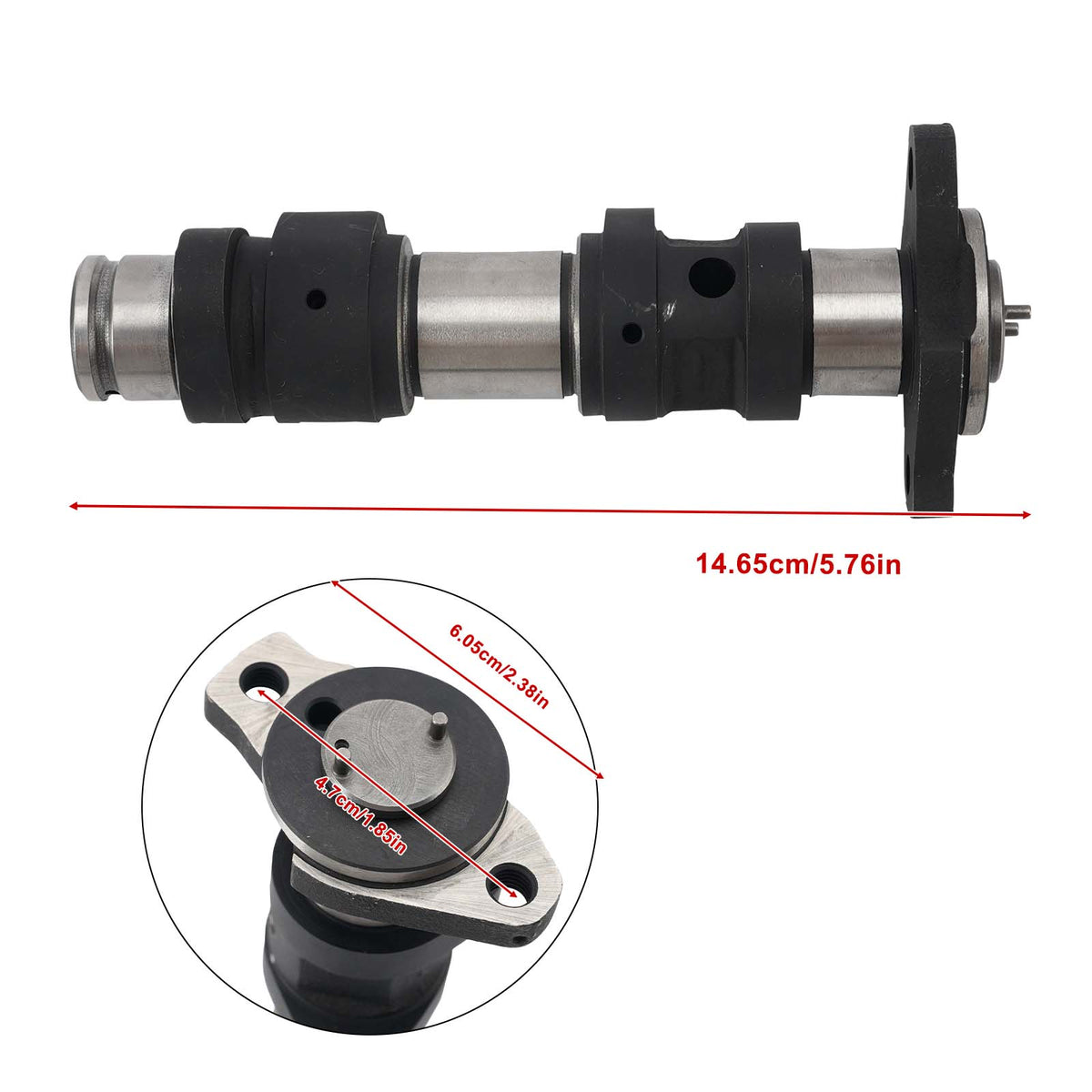Camshaft Assembly 5KM-12170-00 For Yamaha Grizzly 660 YFM660F 2002-2008