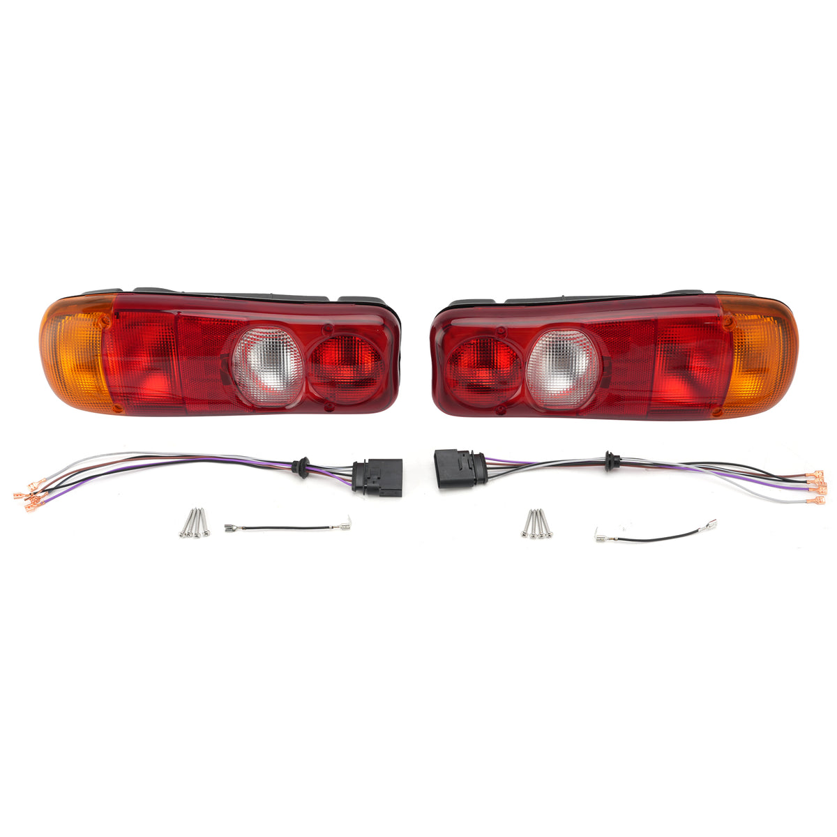 Pair Left+Right Rear Taillight 7F0945095 7F0945096 For VW T5 T6 Crafter