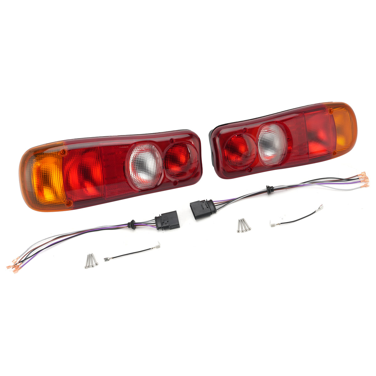 Pair Left+Right Rear Taillight 7F0945095 7F0945096 For VW T5 T6 Crafter