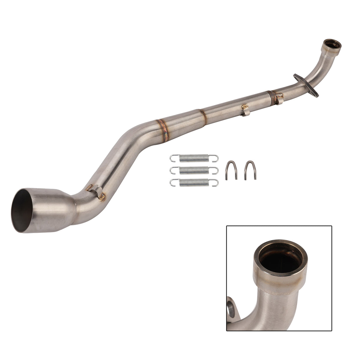 Header Link Pipe Front Exhaust System For Honda Grom MSX 125 2013-2024 2023