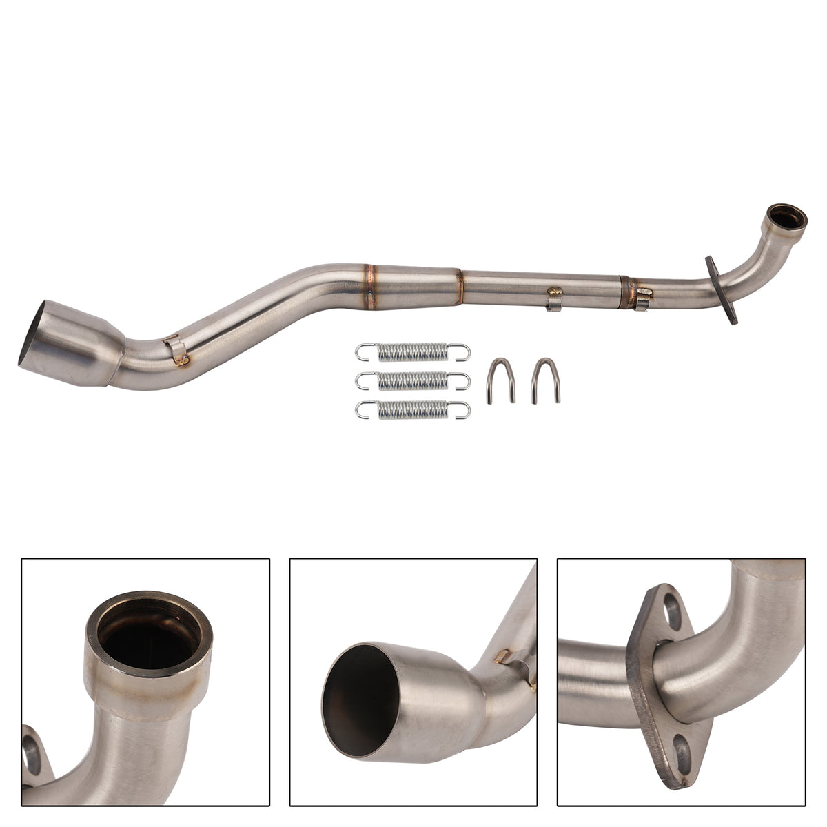Header Link Pipe Front Exhaust System For Honda Grom MSX 125 2013-2024 2023
