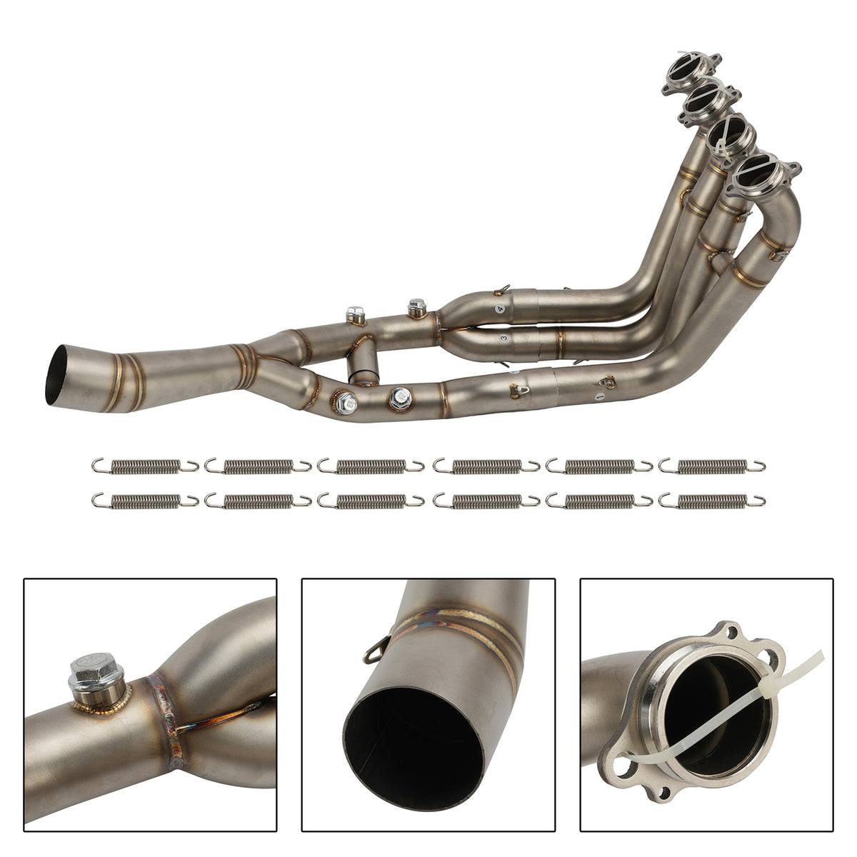 Header Link Pipe Front Exhaust System For BMW S1000RR 2019-2026 S1000R 2021-2026