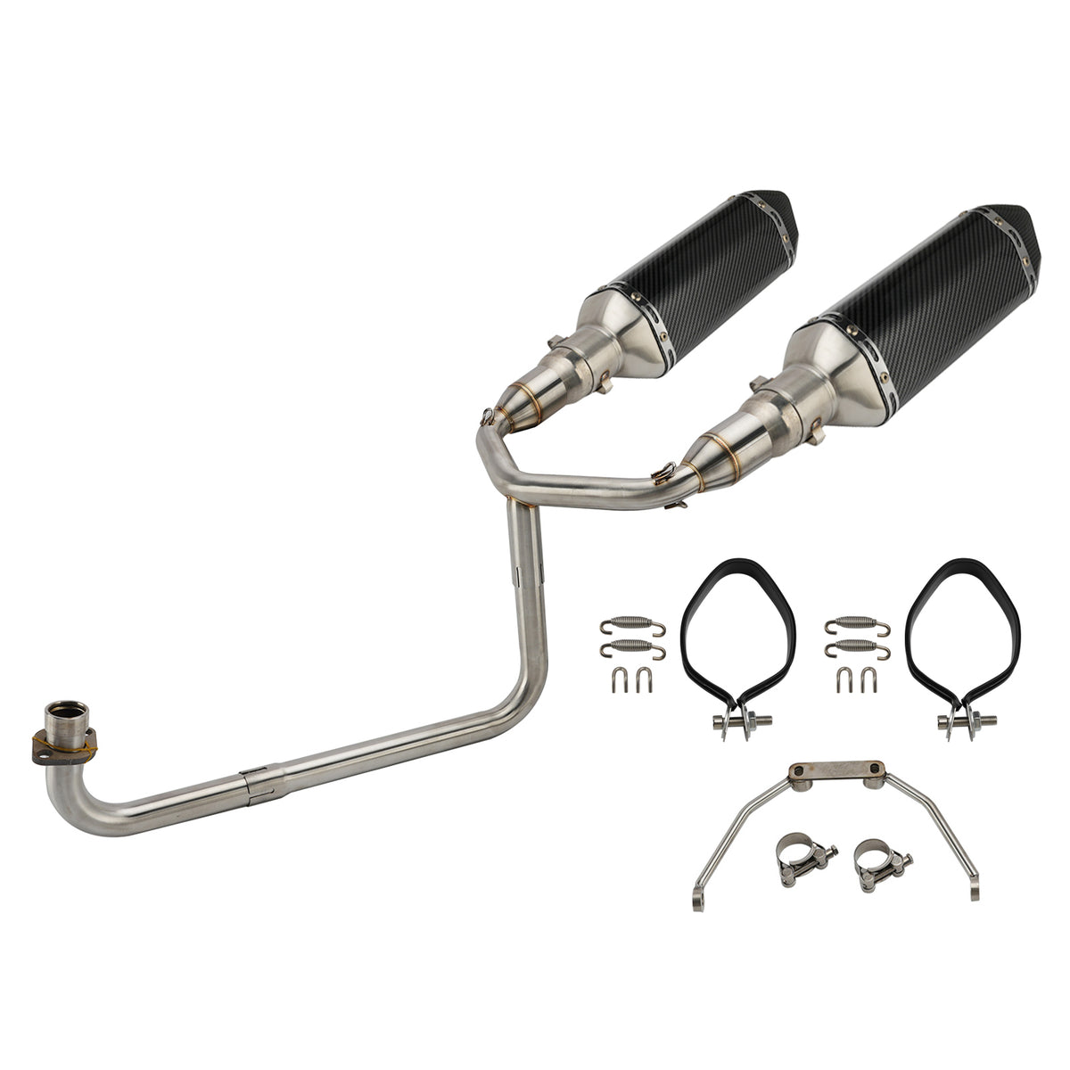 Header Link Pipe Exhaust Full System For Honda Grom Msx 126 2013-2026 2025