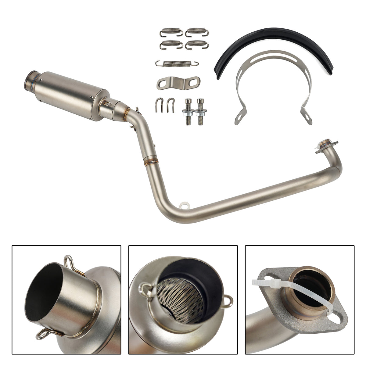 Header Link Pipe Exhaust Full System For Honda Grom Msx 125 2013-2025 2025