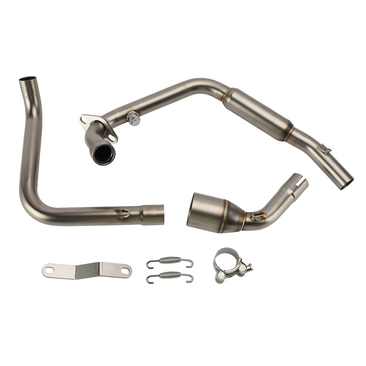 Header Link Pipe Exhaust Full System For Benelli TNT125 TNT 135 2017-2023
