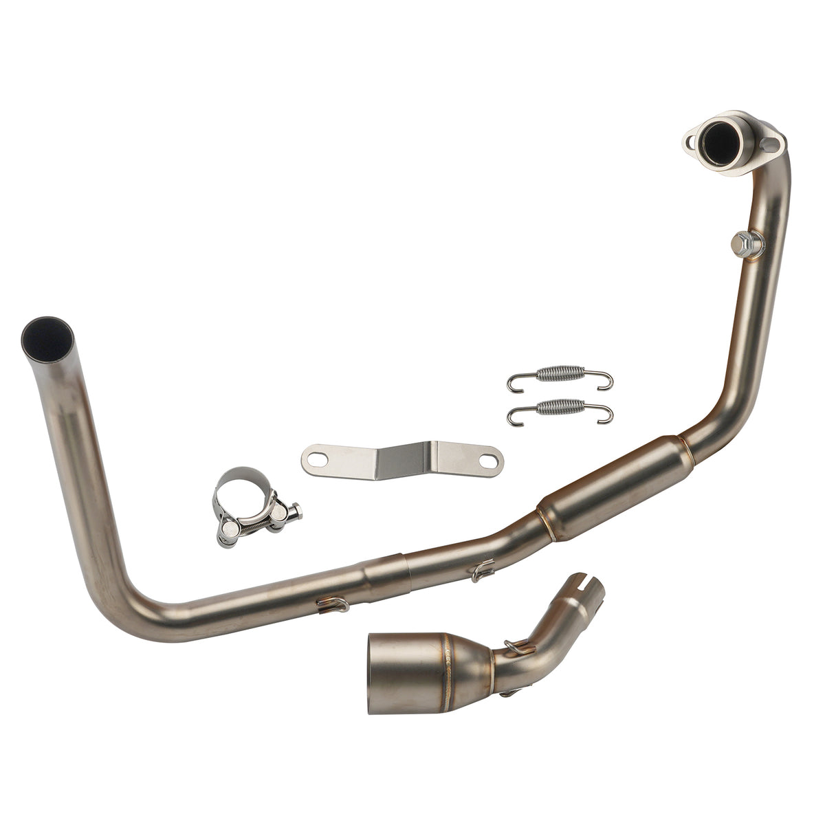 Header Link Pipe Exhaust Full System For Benelli TNT125 TNT 135 2017-2023