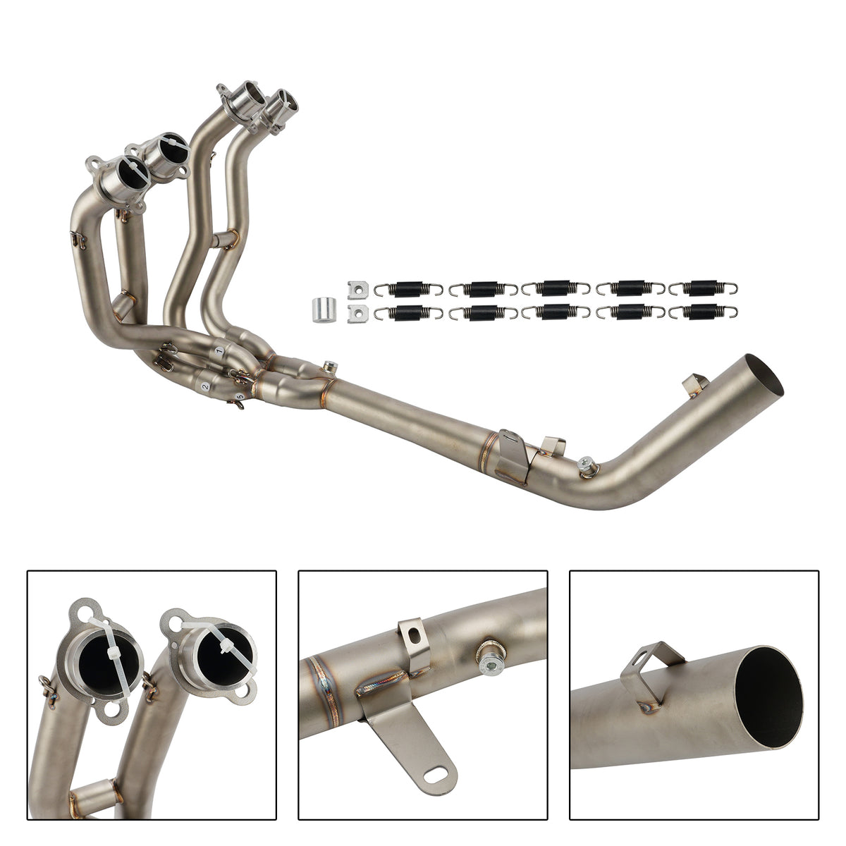 Header Link Pipe Exhaust Full System For Kawasaki ZX4R ZX4RR 2023-2026 2025