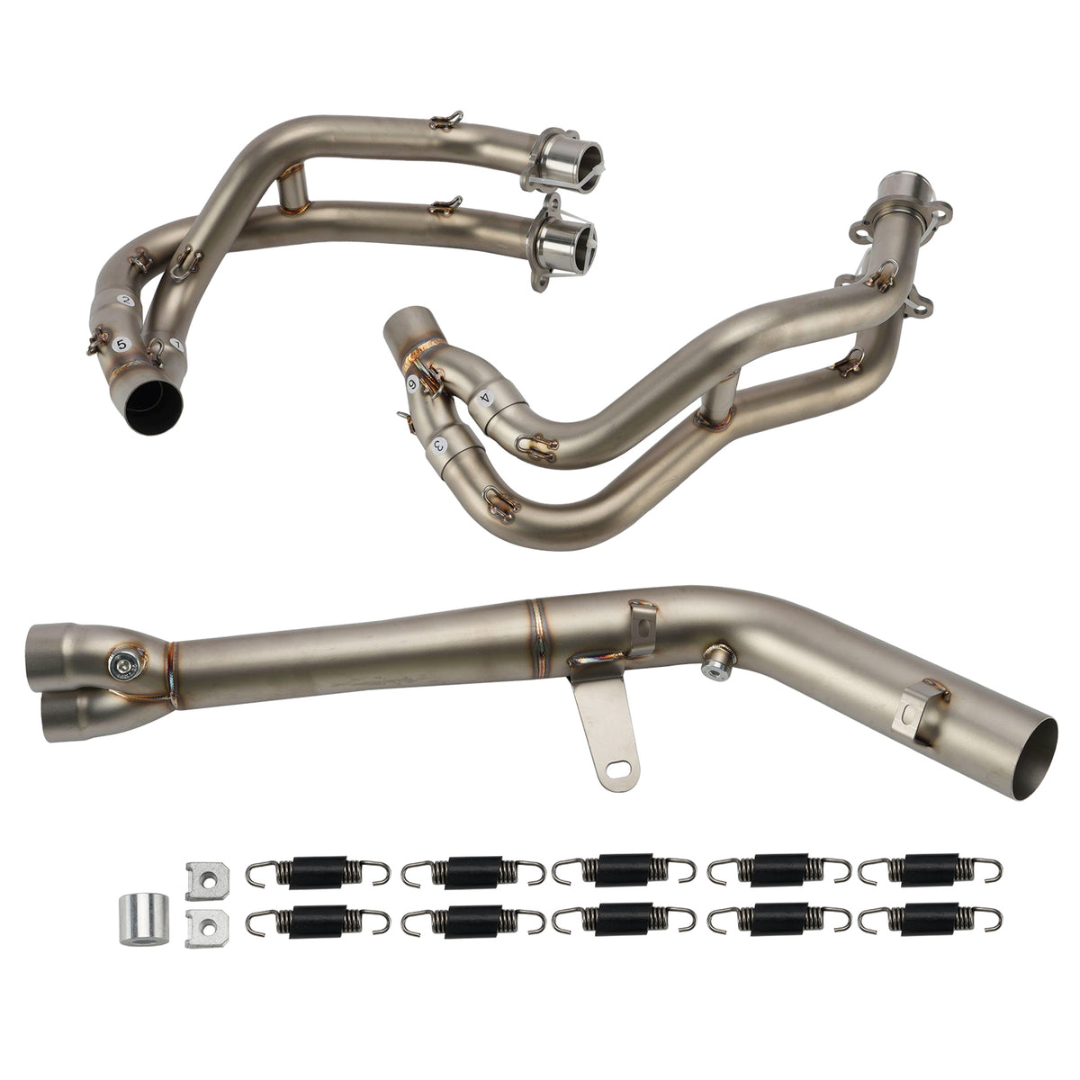Header Link Pipe Exhaust Full System For Kawasaki ZX4R ZX4RR 2023-2026 2025