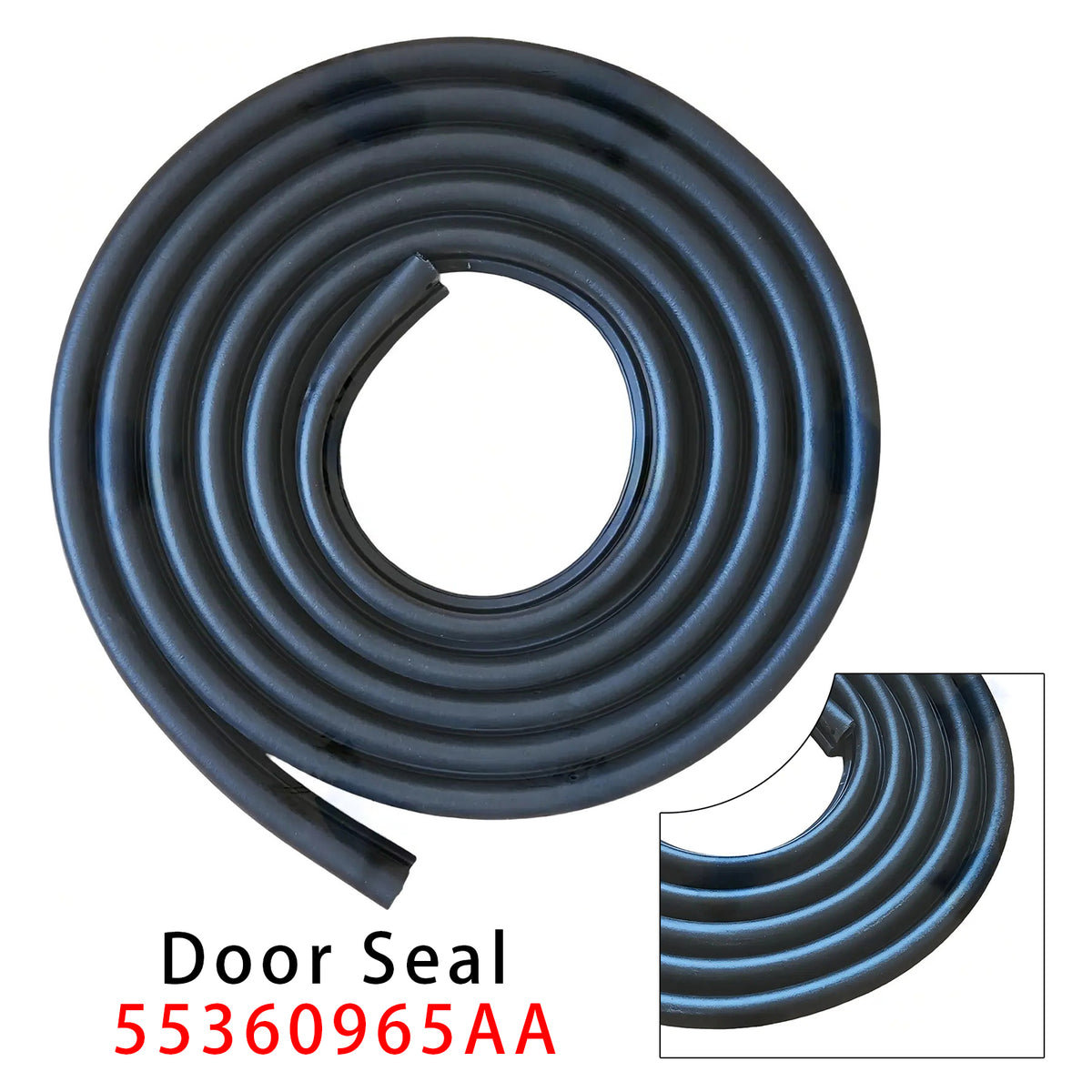 Front Right Door Seal Weatherstrip 55360965AA For Jeep Liberty KJ 2002-2007