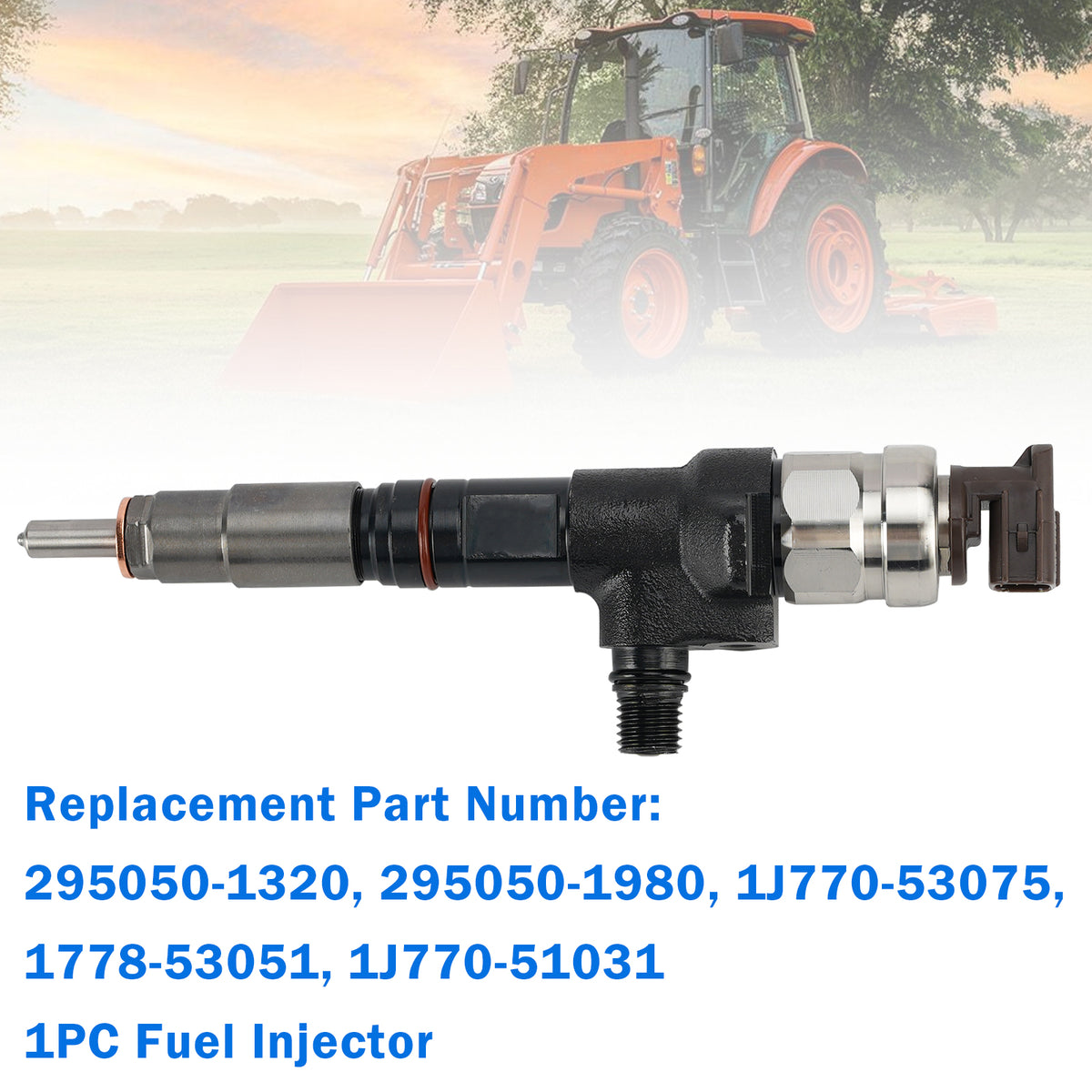 295050-1980 Fuel Injector 1J770-53050 1J770-53070 1J770-53051 For Kubota Engine