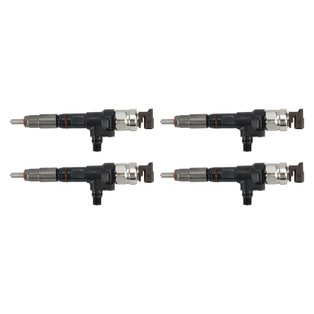 4Pcs 295050-1980 Fuel Injector 1J770-53050 1J770-53070 1J770-53051 For Kubota