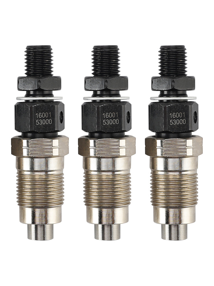 3PCS Fuel Injector For Kubota D722 H1600-53000 16001-53002 16001-53000