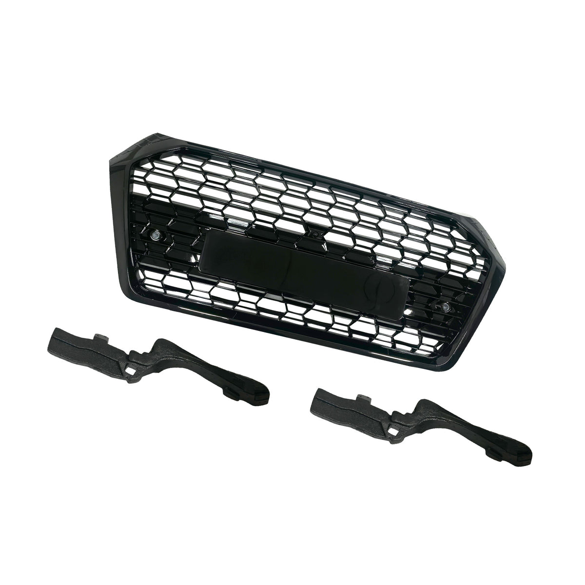 RSQ5-Style Front Honeycomb Mesh Grill Grille Fit Audi Q5 SQ5 2018-2020