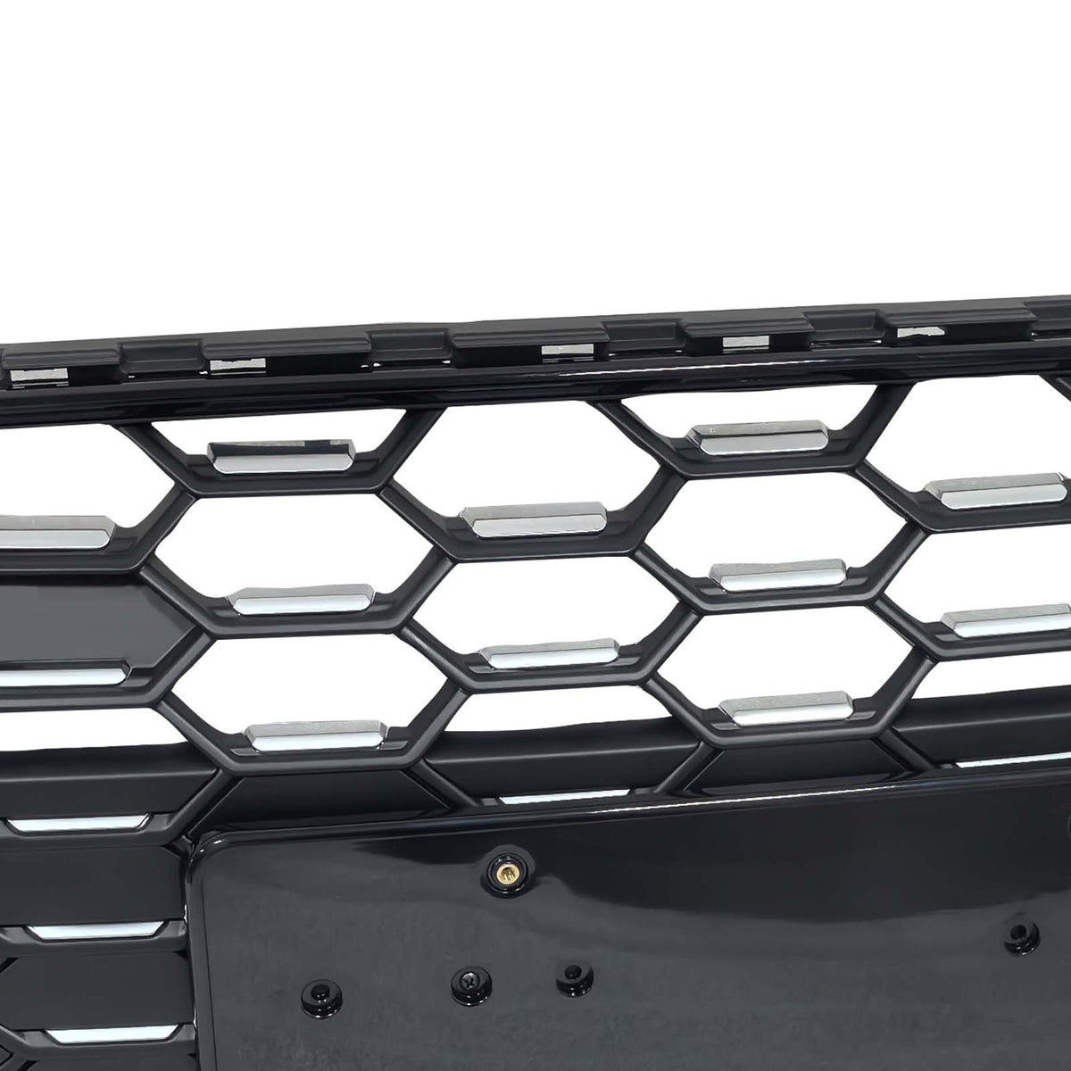 RS4?Style Front Bumper Grille Grill 8W0853651D Fit Audi A4 S4 B9.5 2020?2022
