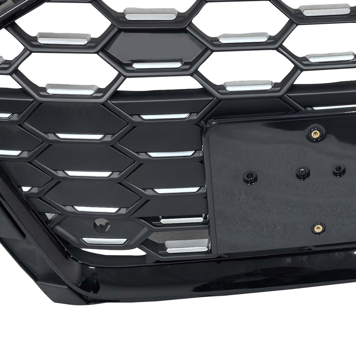 RS4?Style Front Bumper Grille Grill 8W0853651D Fit Audi A4 S4 B9.5 2020?2022