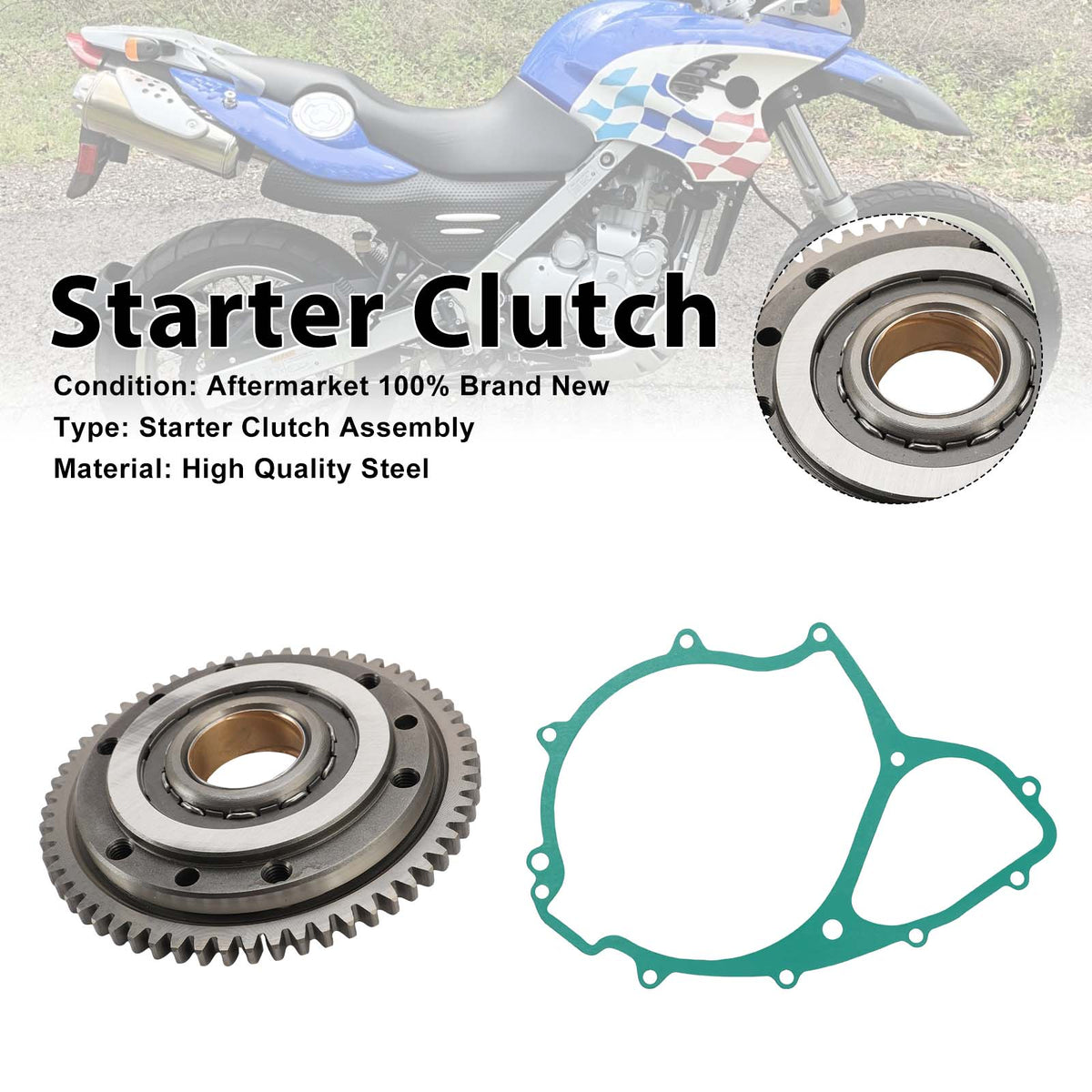 One Way Starter Clutch Kits For BMW F650GS R13 K14 99-07 G650GS 08-15