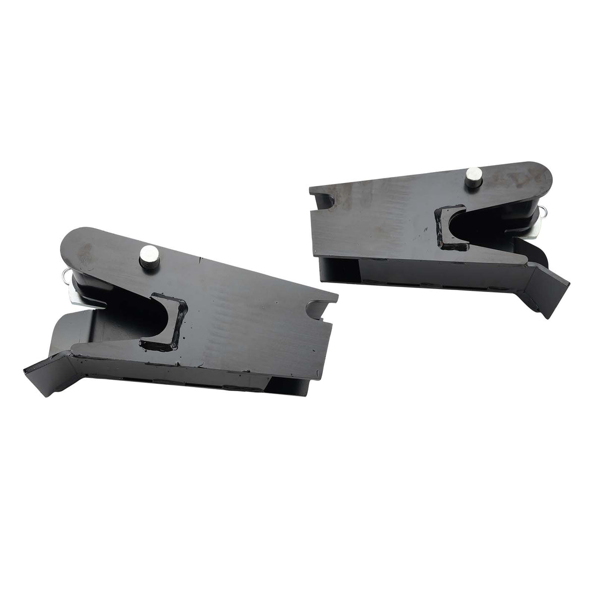 2PCS Snow Plow Ultra Mounting Pocket Receiver Pockets For Western 67858 67859
