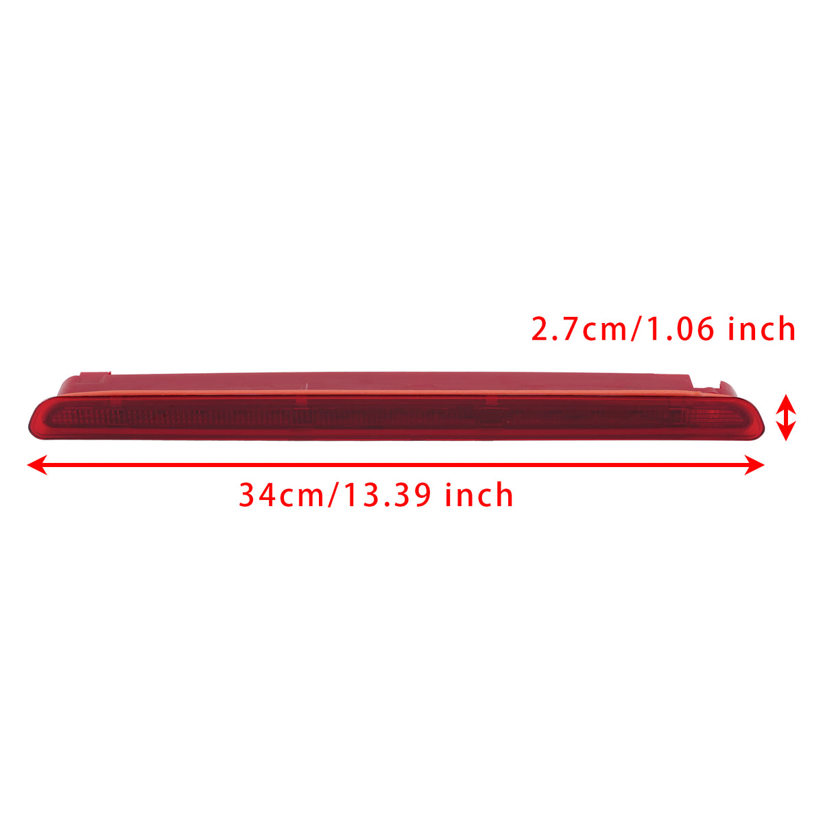 LED Rear High Level Third Brake Light Stop Lamp For VW Transporter 2016-2021 Red