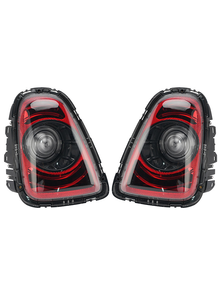 Rear Left+Right Tail Lamp Black Line Retrofit Kit For Mini R56 2010-2013