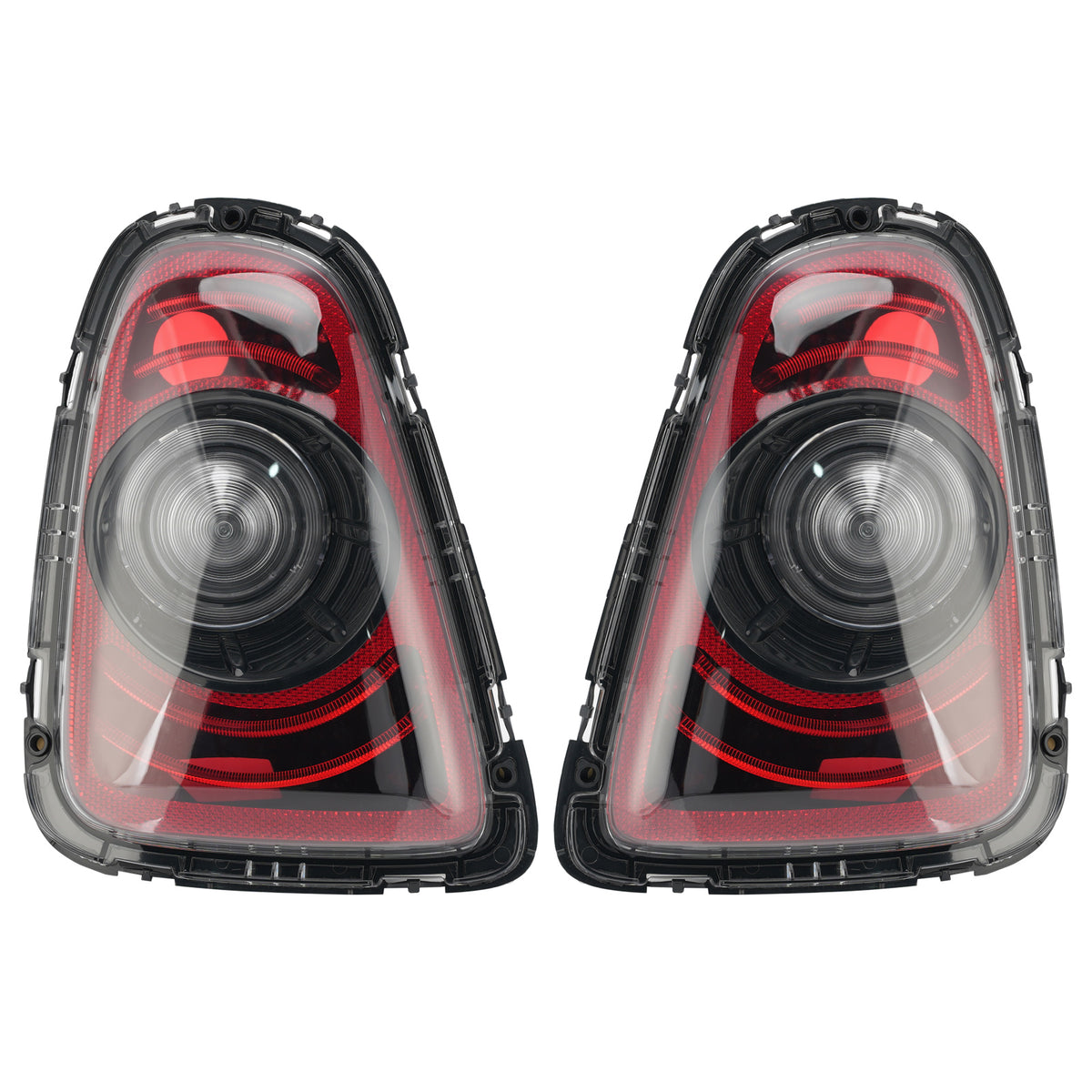 Rear Left+Right Tail Lamp Black Line Retrofit Kit For Mini R56 2010-2013