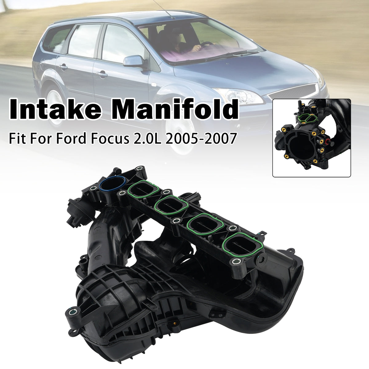 Inlet Intake Manifold For Audi A3 TT 1.8T 2008-2009 06J198211D 06J133201L