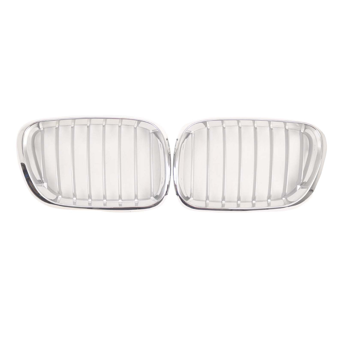 Black Chrome Front Kidney Grille BM1200152 Fit BMW X5 E53 2000-2003 Single Slat