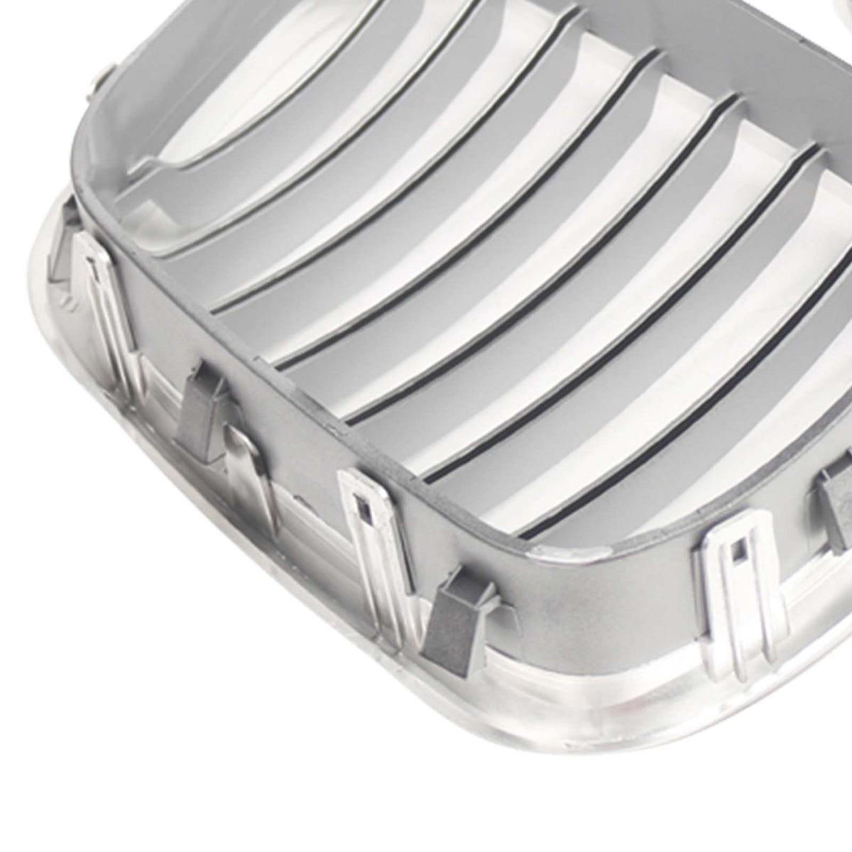 Black Chrome Front Kidney Grille BM1200152 Fit BMW X5 E53 2000-2003 Single Slat