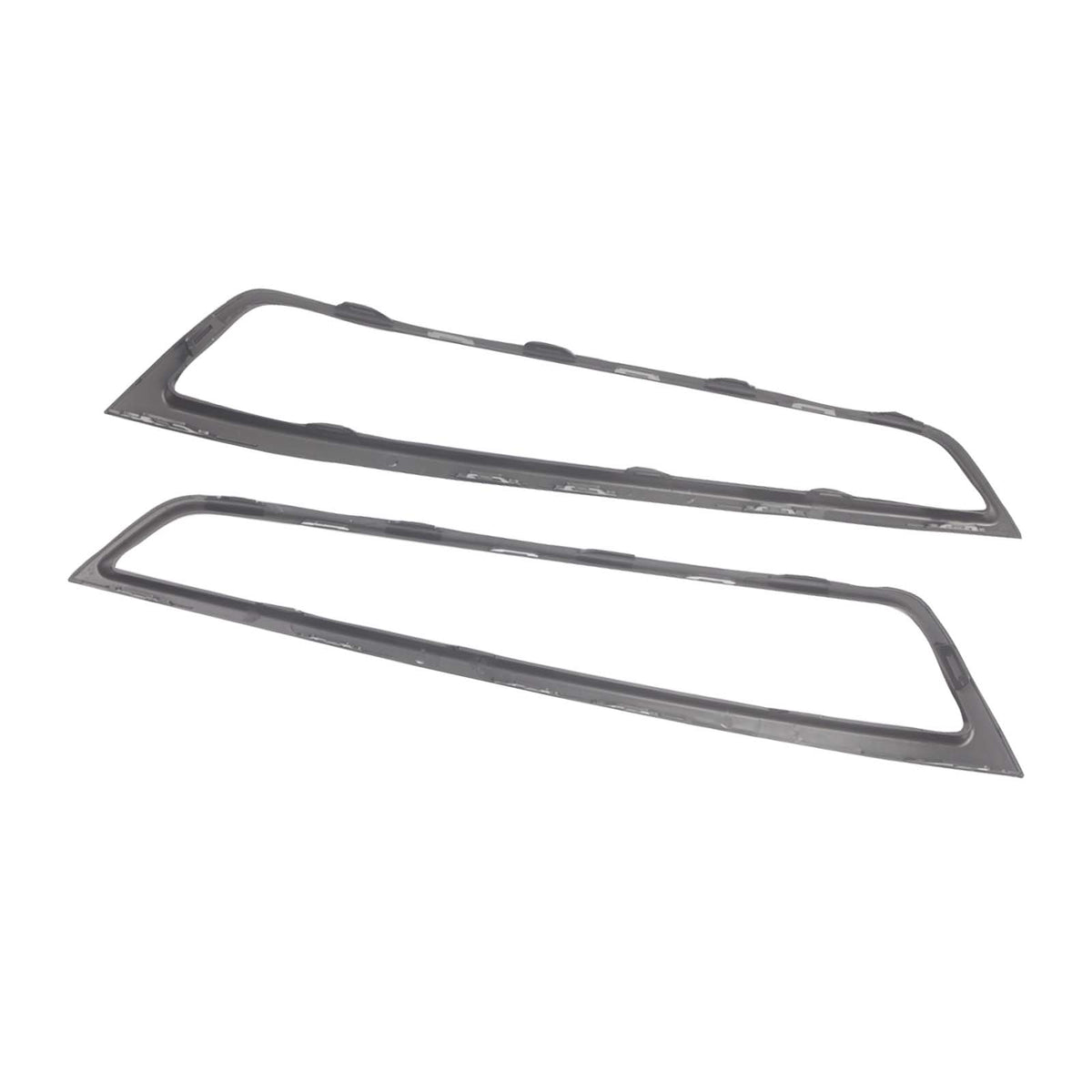 2PCS Front Bumper Grille Fog Light Cover Trim Fit Acura MDX 2010-2013 Black