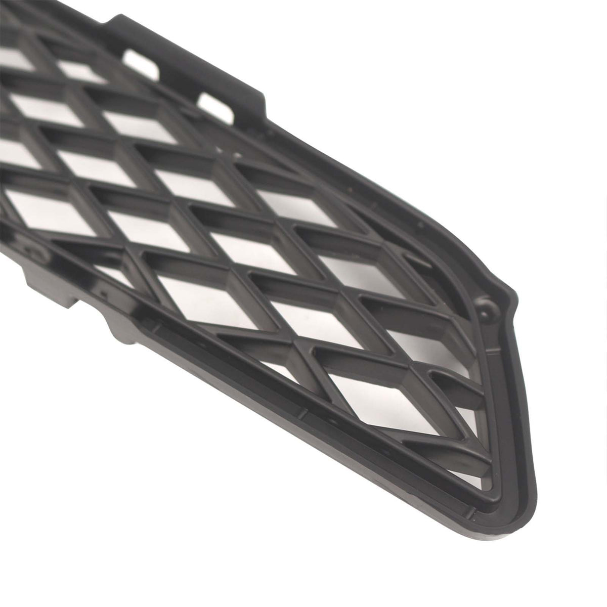 2PCS Front Grille Fog Light Cover W/ Trim Fit Acura MDX 2010-2013 Black