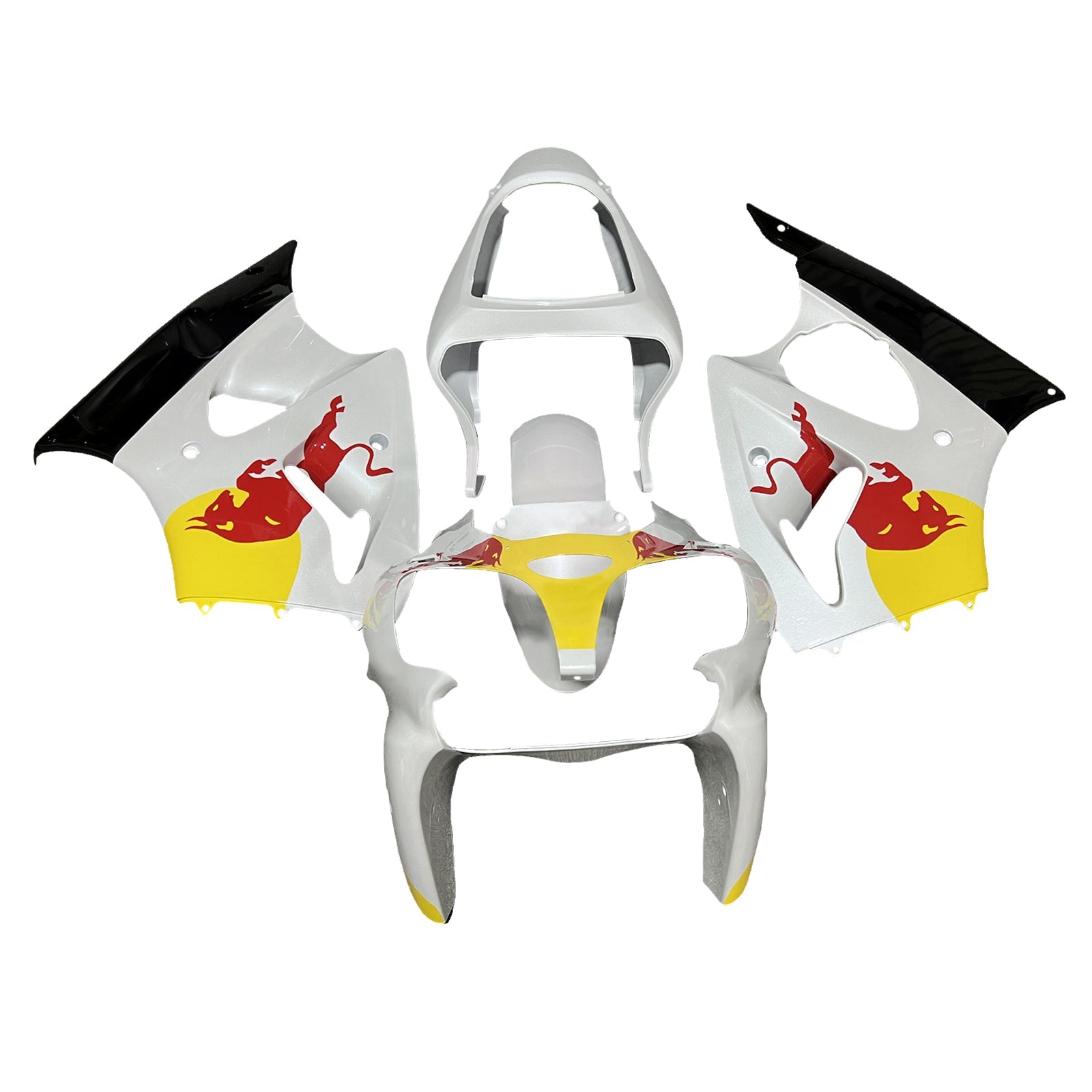 Injection Fairing Kit Bodywork For Kawasaki ZX6R 636 2000-2002 ZZR600 2005-2008