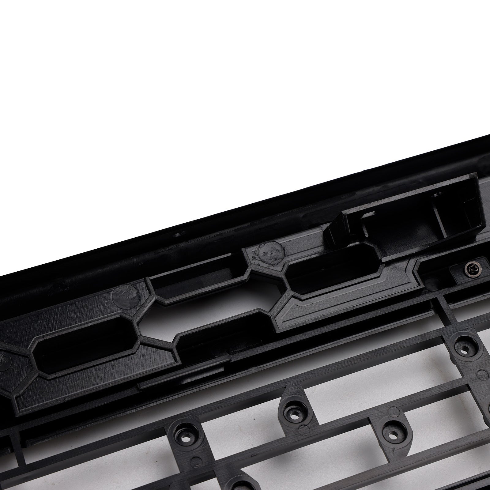 Matte Black Front Bumper Grill Grille Fit Toyota Tundra 2000-2002 W/LED