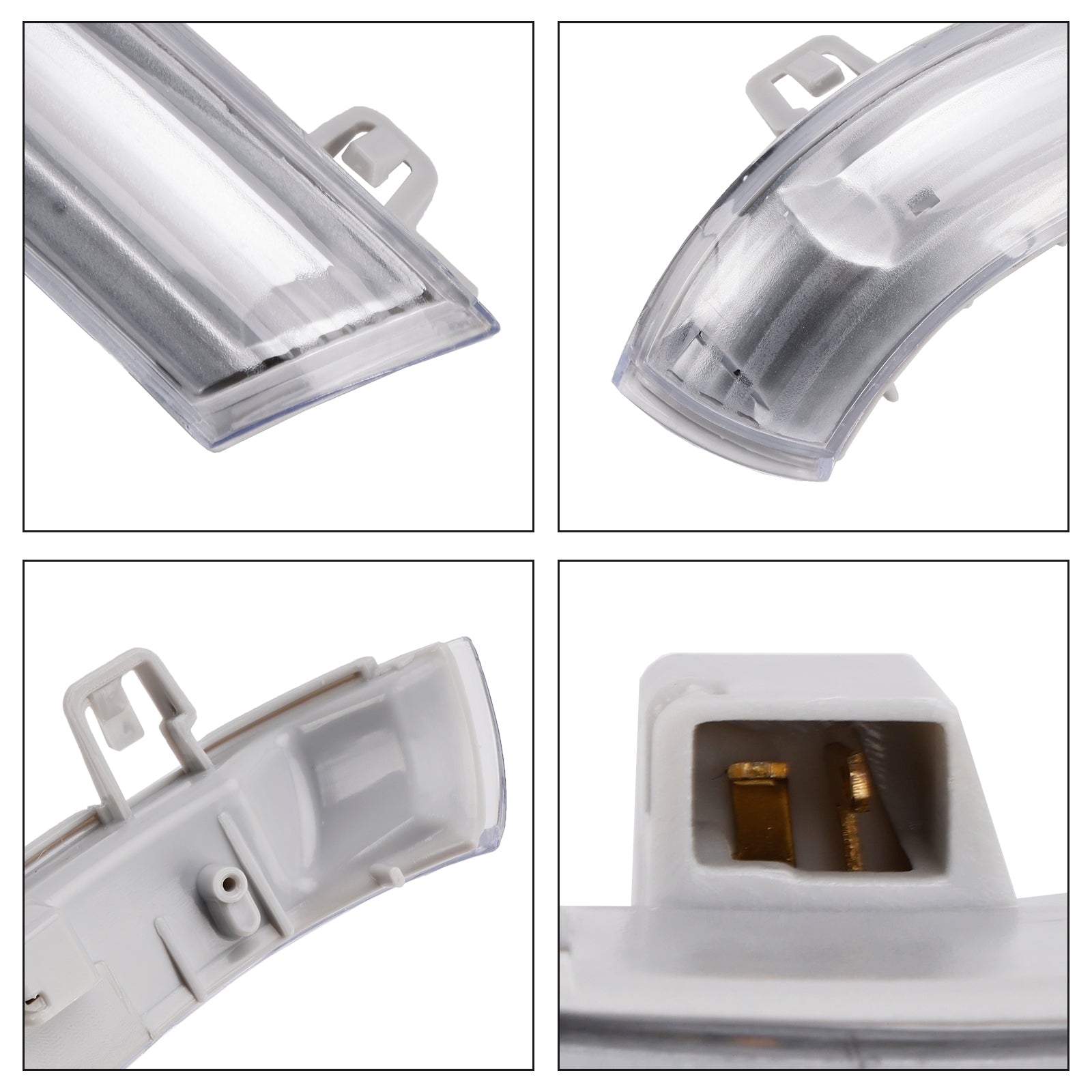 Left Right Mirror Turn Signal Lights Indicator for VW Golf Jetta Mk5 Passat