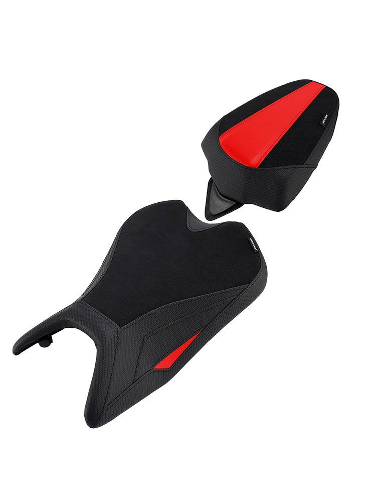 2024-2025 For Aprilia Rs457 Rs 457 Driver&Passenger Seat Kit Cushion Pu Fit Red