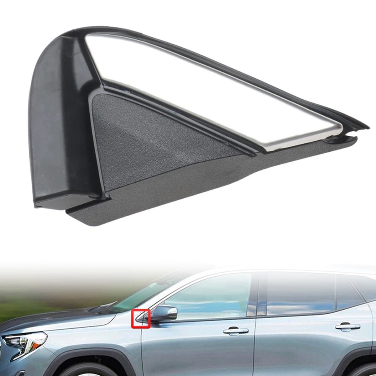 84107336 Left Driver Side Fender Corner Trim Molding for GMC Terrain 2018-2024