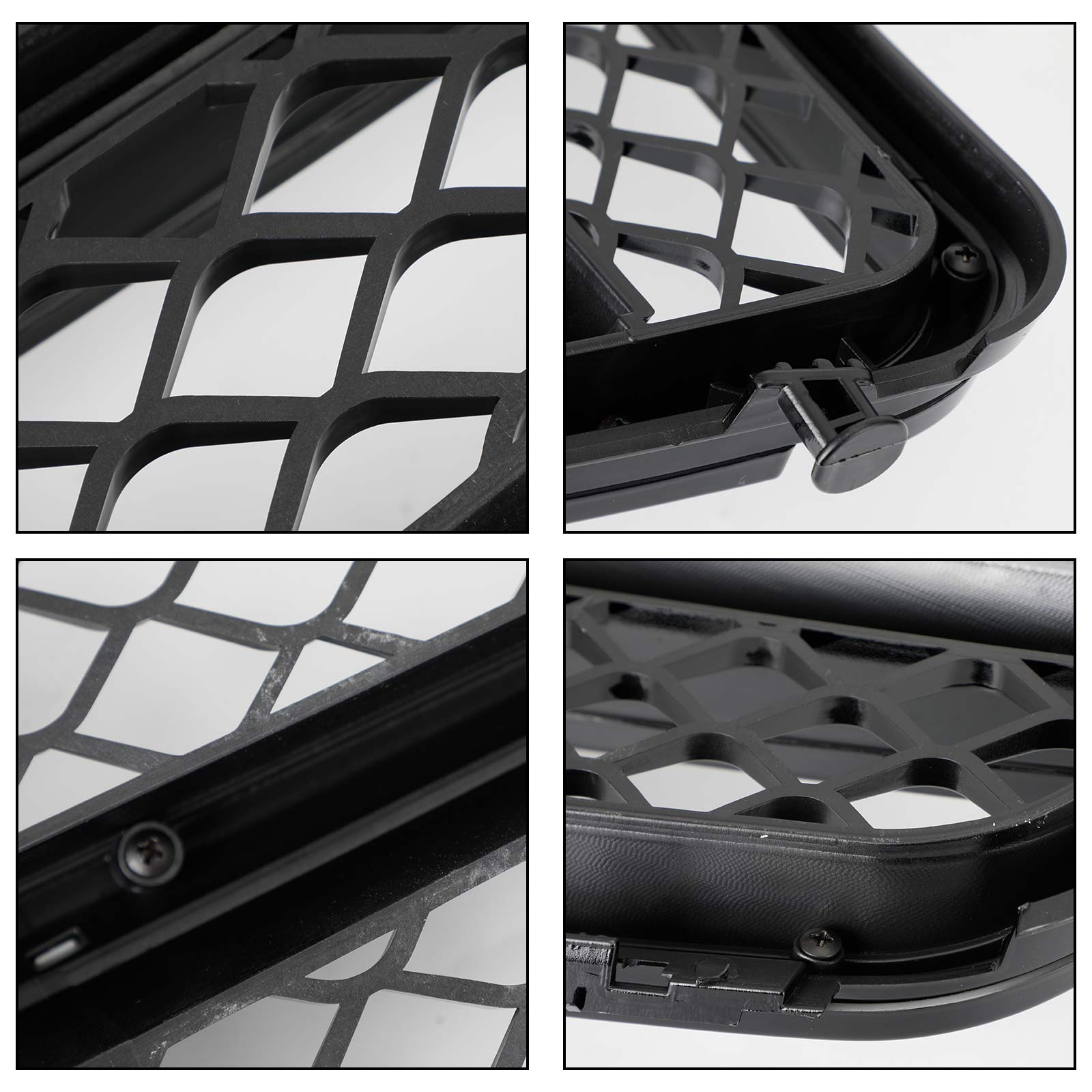 W204 C250 C350 08-13 Mercedes Benz AMG Style Gloss Black Grill Replacement Grille Generic