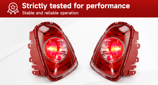 Rear L+R Tail Light 63217255909 63217255910 For Mini R56 R57 LCI R58 R59