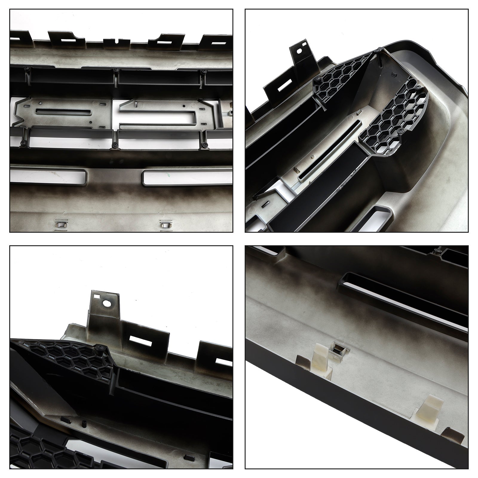 포드 레인저 2015-2019 T7 매트 블랙 레인저 랩터 스타일 전면 범퍼 그릴