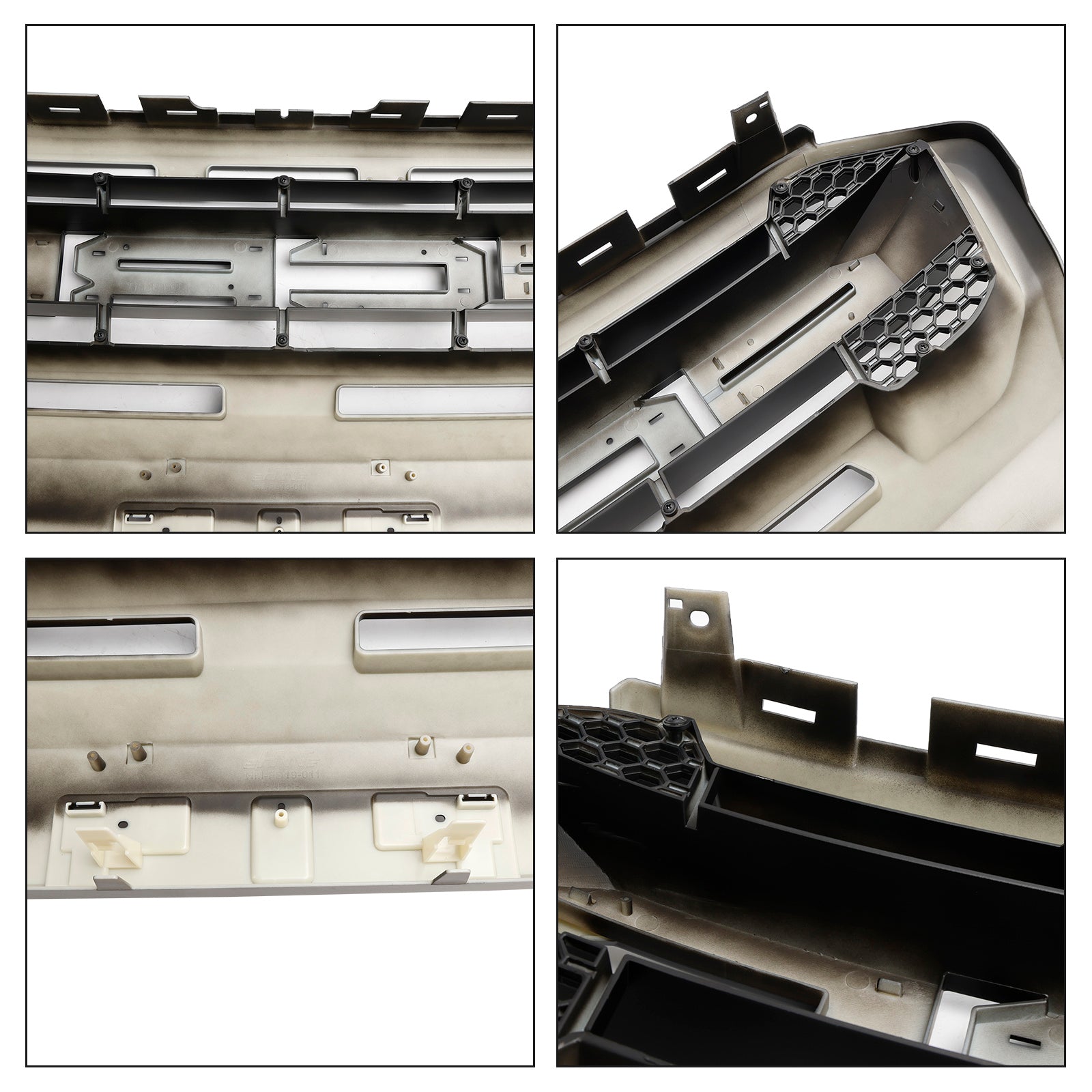 Ford Ranger 2019-2023 T8 Matt Black Ranger Raptor Style Front Bumper Grille