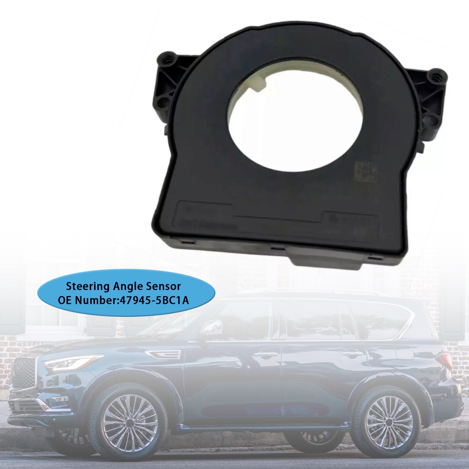 47945-5BC1A Steering Angle Sensor For 15-19 Infiniti Q50 Q60 QX80 Nissan Armada